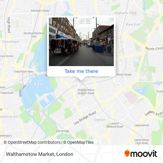 Walthamstow Market map