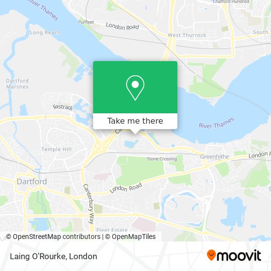 Laing O'Rourke map