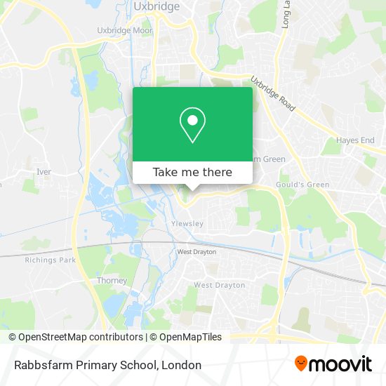 Rabbsfarm Primary School map