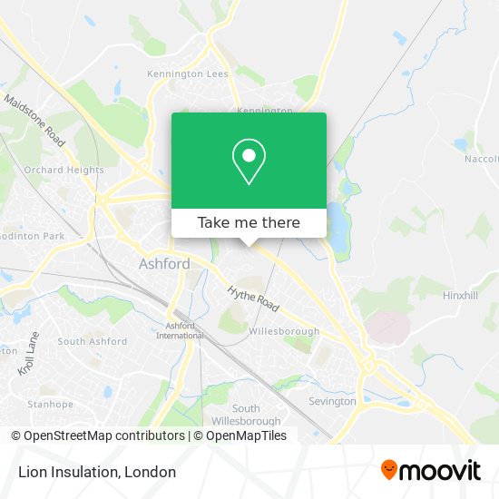 Lion Insulation map