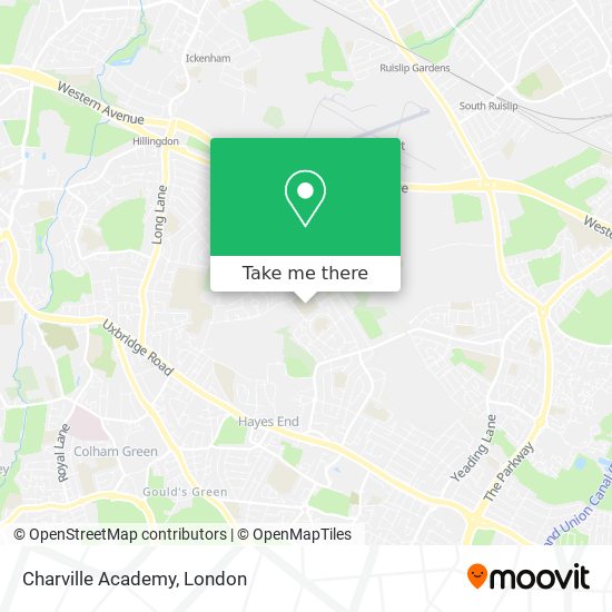 Charville Academy map