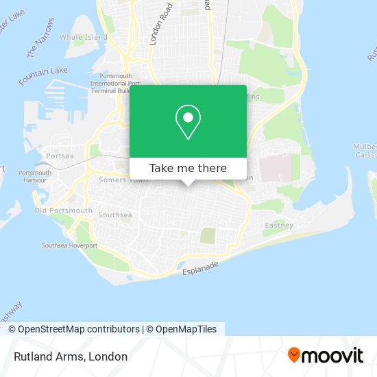 Rutland Arms map