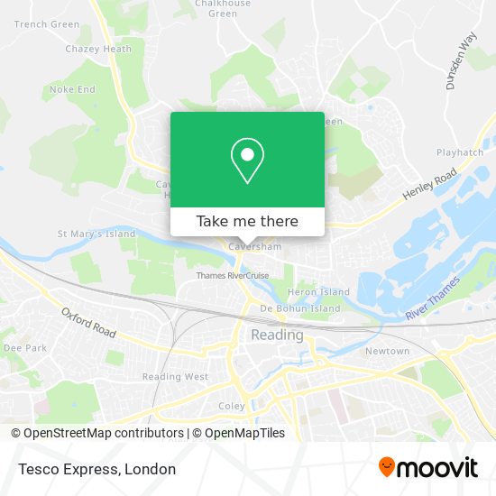 Tesco Express map