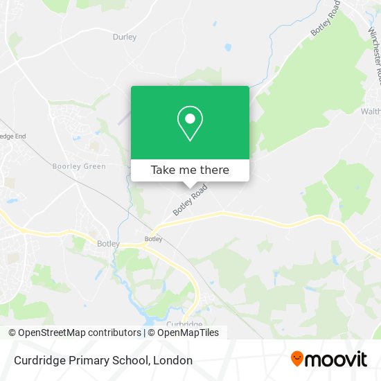 Curdridge Primary School map