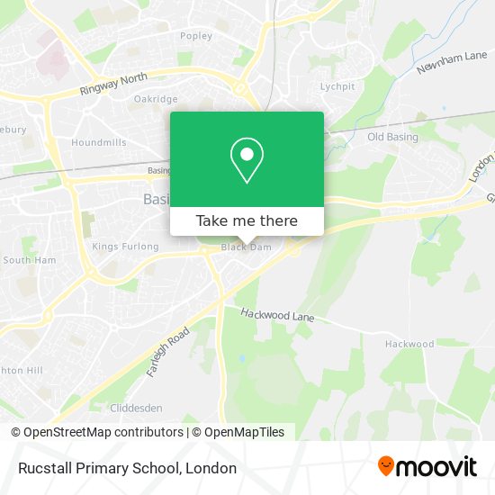 Rucstall Primary School map