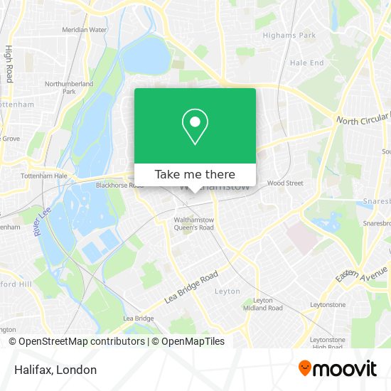 Halifax map