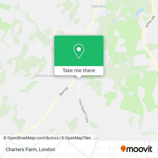 Charters Farm map
