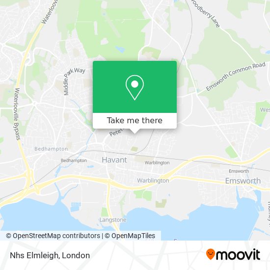 Nhs Elmleigh map