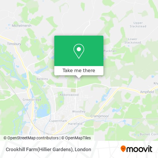 Crookhill Farm(Hillier Gardens) map