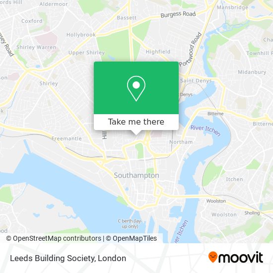 Leeds Building Society map