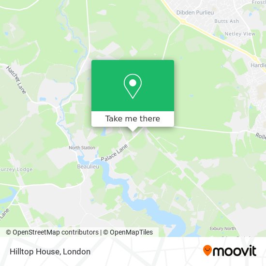 Hilltop House map