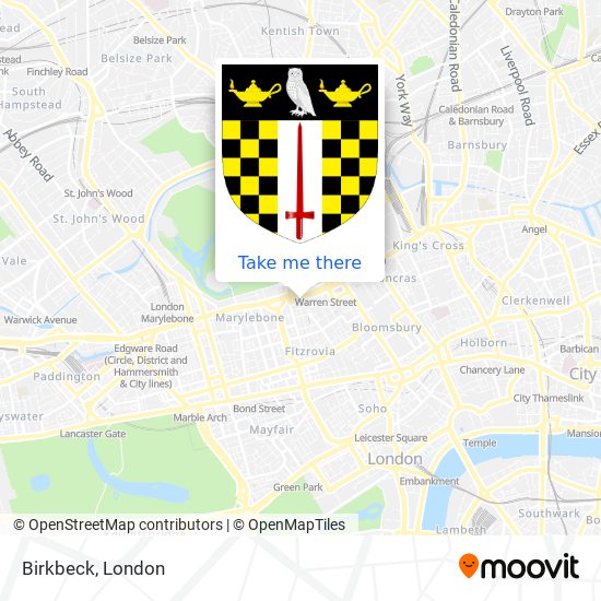 Birkbeck map