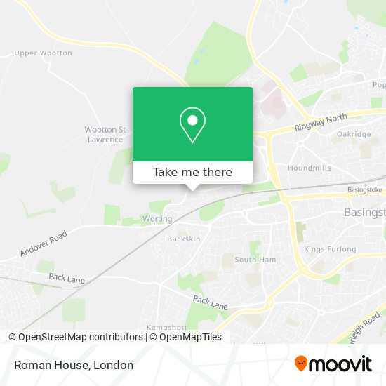 Roman House map