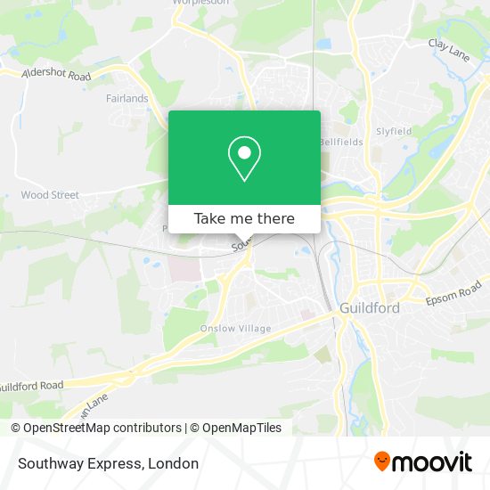 Southway Express map