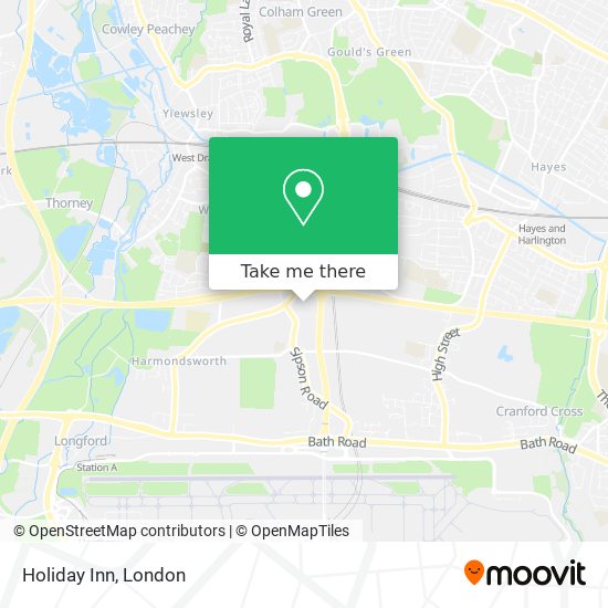 Holiday Inn map