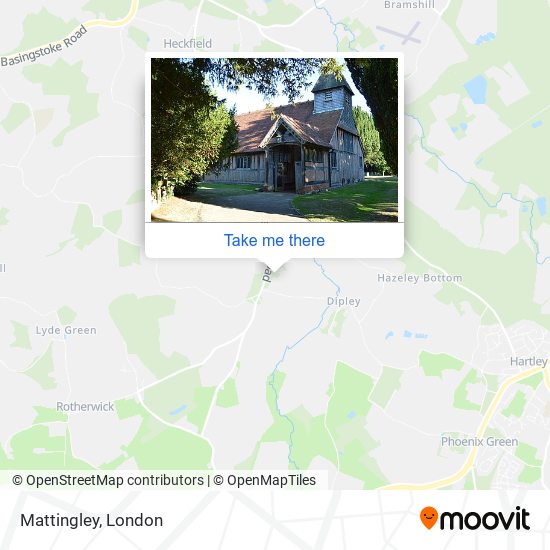 Mattingley map