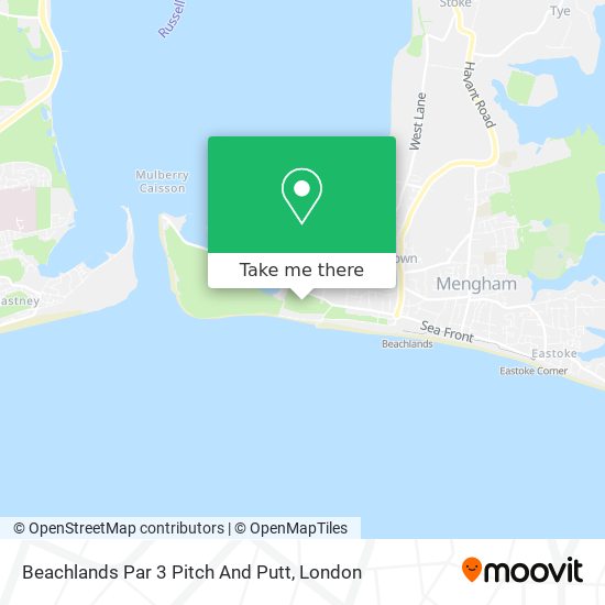 Beachlands Par 3 Pitch And Putt map
