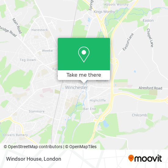 Windsor House map