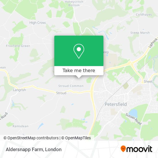 Aldersnapp Farm map