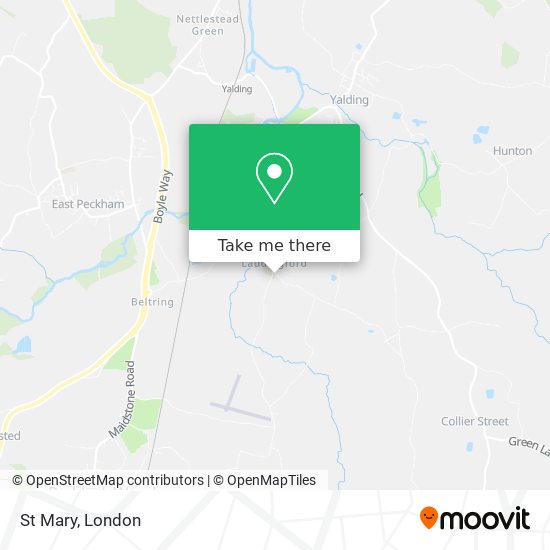 St Mary map