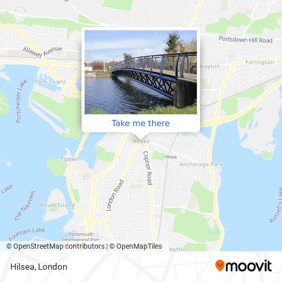 Hilsea map