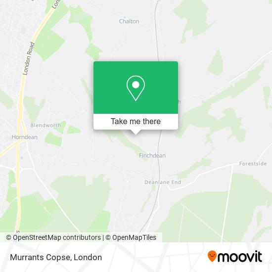 Murrants Copse map