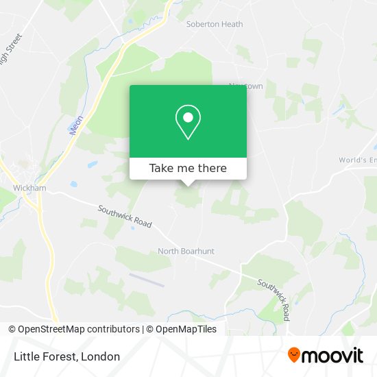 Little Forest map
