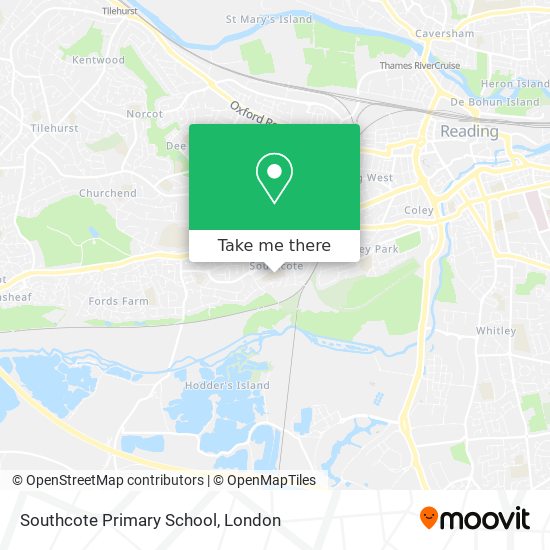 Southcote Primary School map