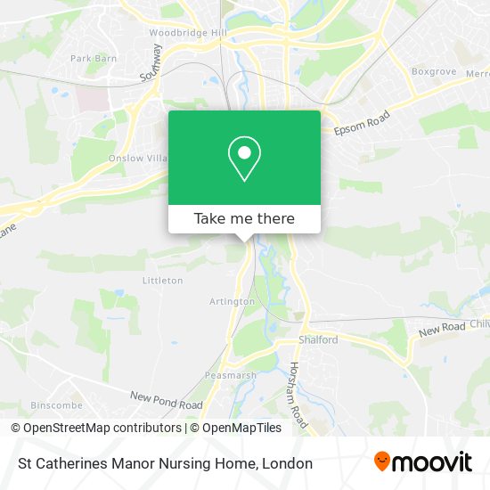 St Catherines Manor Nursing Home map