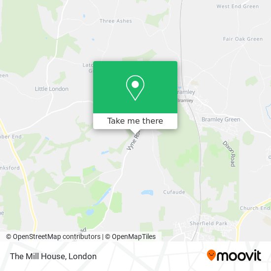 The Mill House map