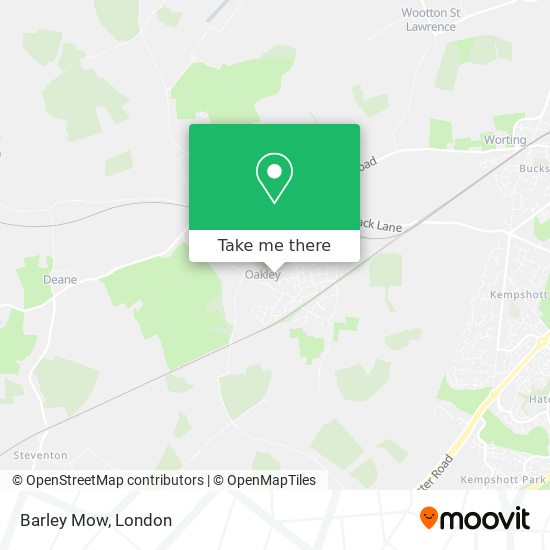 Barley Mow map