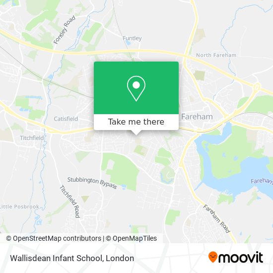 Wallisdean Infant School map