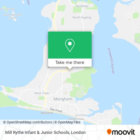 Mill Rythe Infant & Junior Schools map