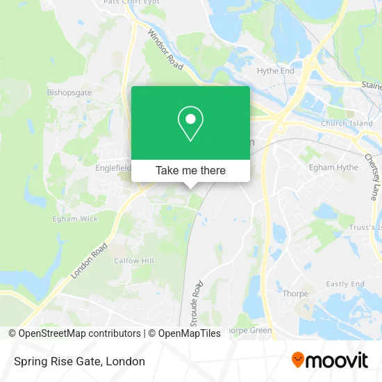 Spring Rise Gate map