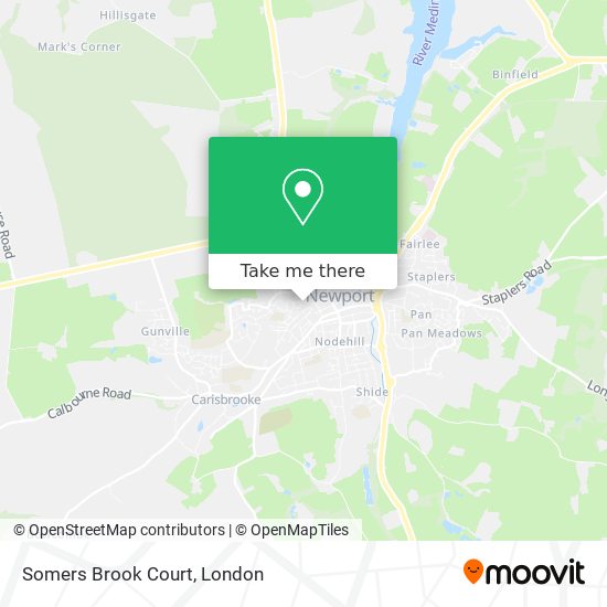Somers Brook Court map