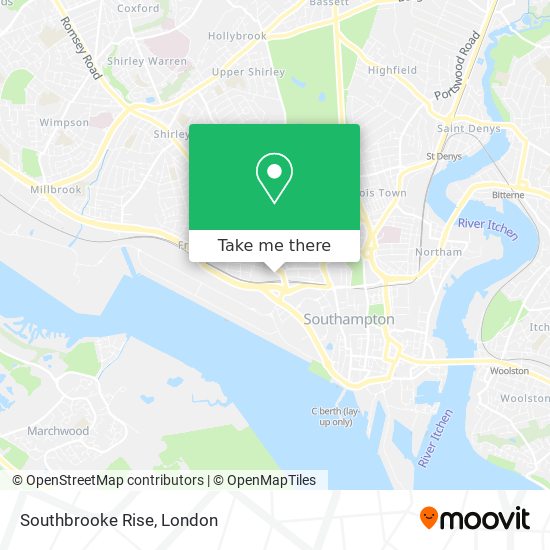 Southbrooke Rise map
