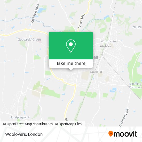 Woolovers map