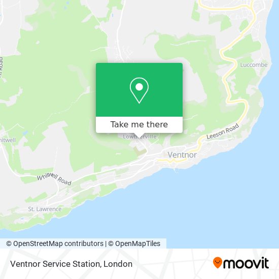 Ventnor Service Station map
