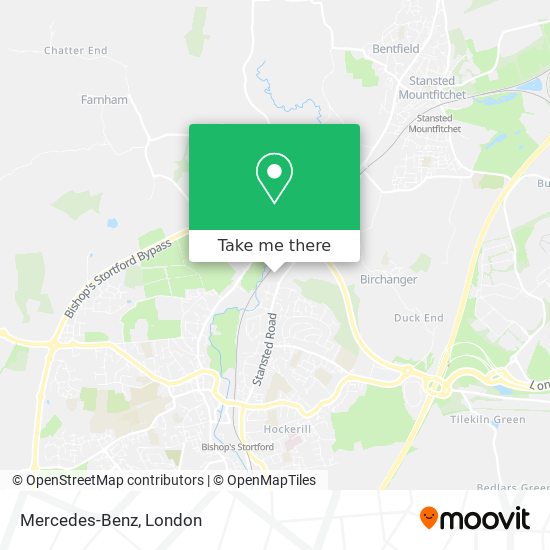 Mercedes-Benz map