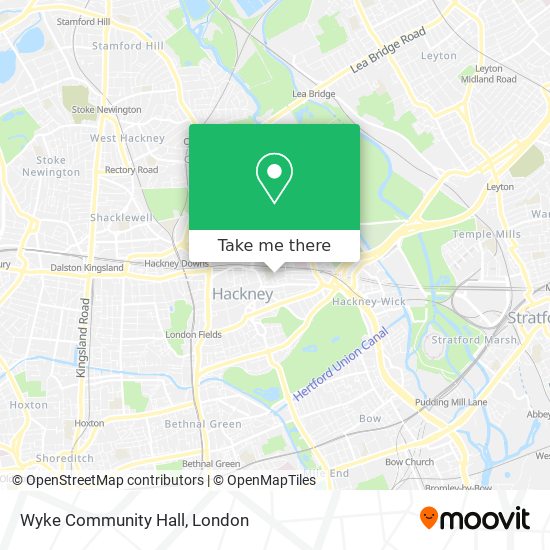 Wyke Community Hall map