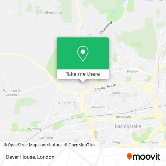Dever House map