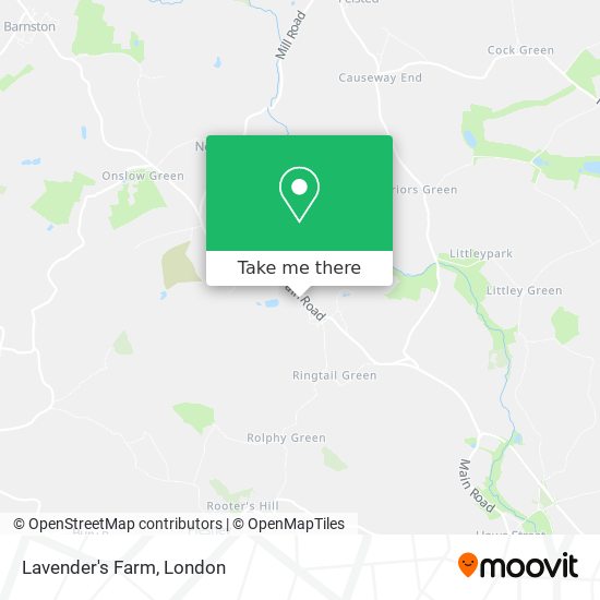 Lavender's Farm map