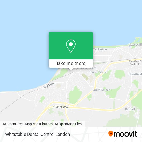 Whitstable Dental Centre map