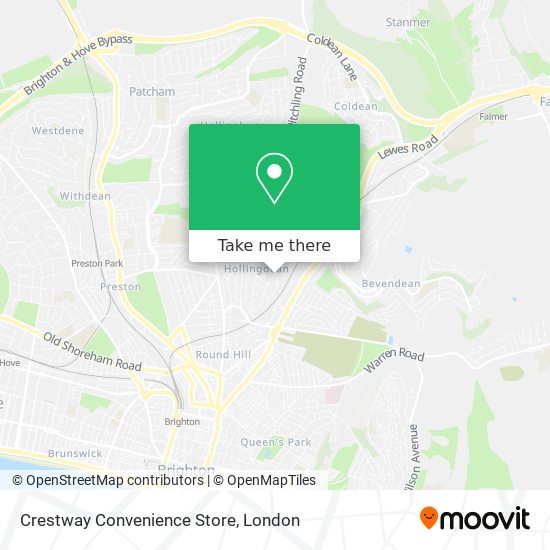 Crestway Convenience Store map