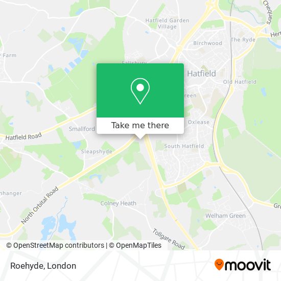 Roehyde map