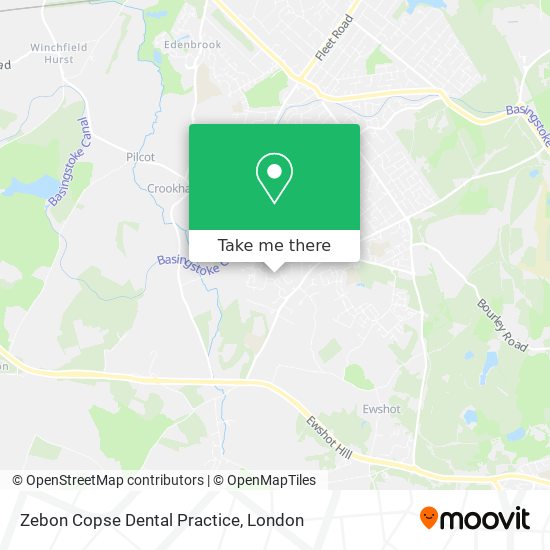 Zebon Copse Dental Practice map