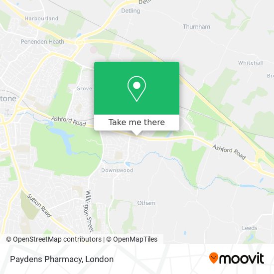 Paydens Pharmacy map