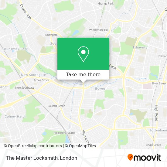 The Master Locksmith map