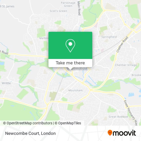 Newcombe Court map