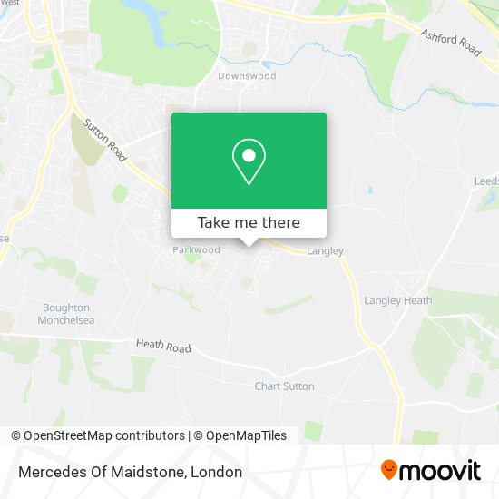 Mercedes Of Maidstone map